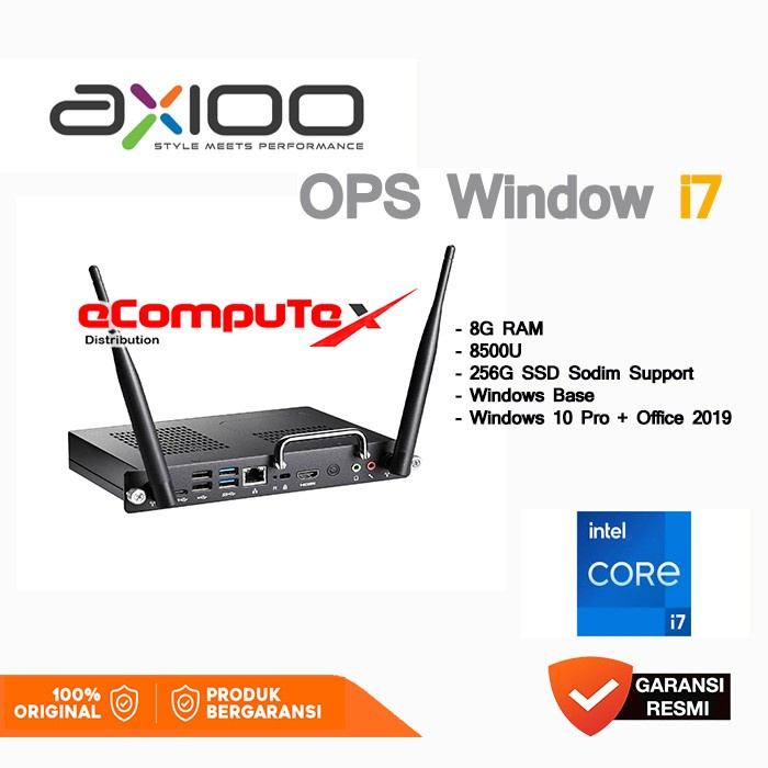 Jual AXIOO OPS WINDOW i7 RAM 8GB 256 GB - GARANSI RESMI | Shopee Indonesia