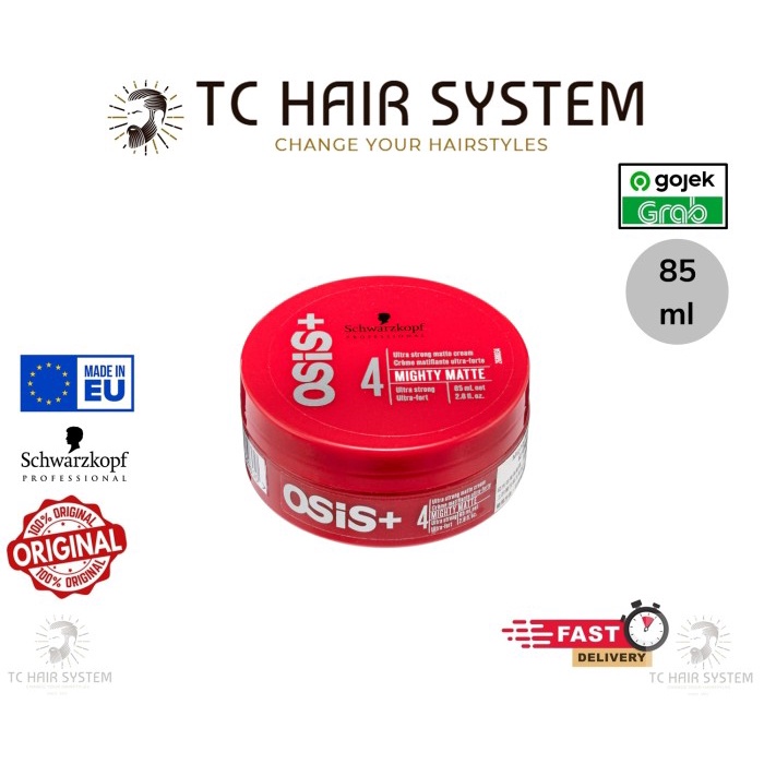 Jual SCHWARZKOPF OSIS MIGHTY MATTE ULTRA STRONG MATTE CREAM 85 ML ...