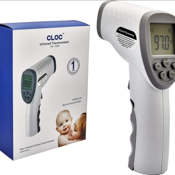 Jual Thermometer Infrared Non Contact Infra Red Thermometer Gun