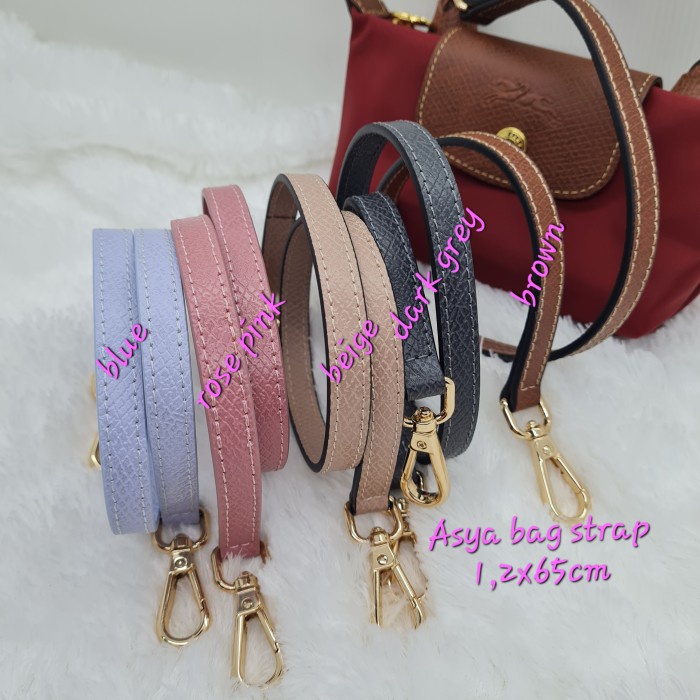 Jual Asya Short bag strap 1,2x65cm for mini pouch / tali tas pendek