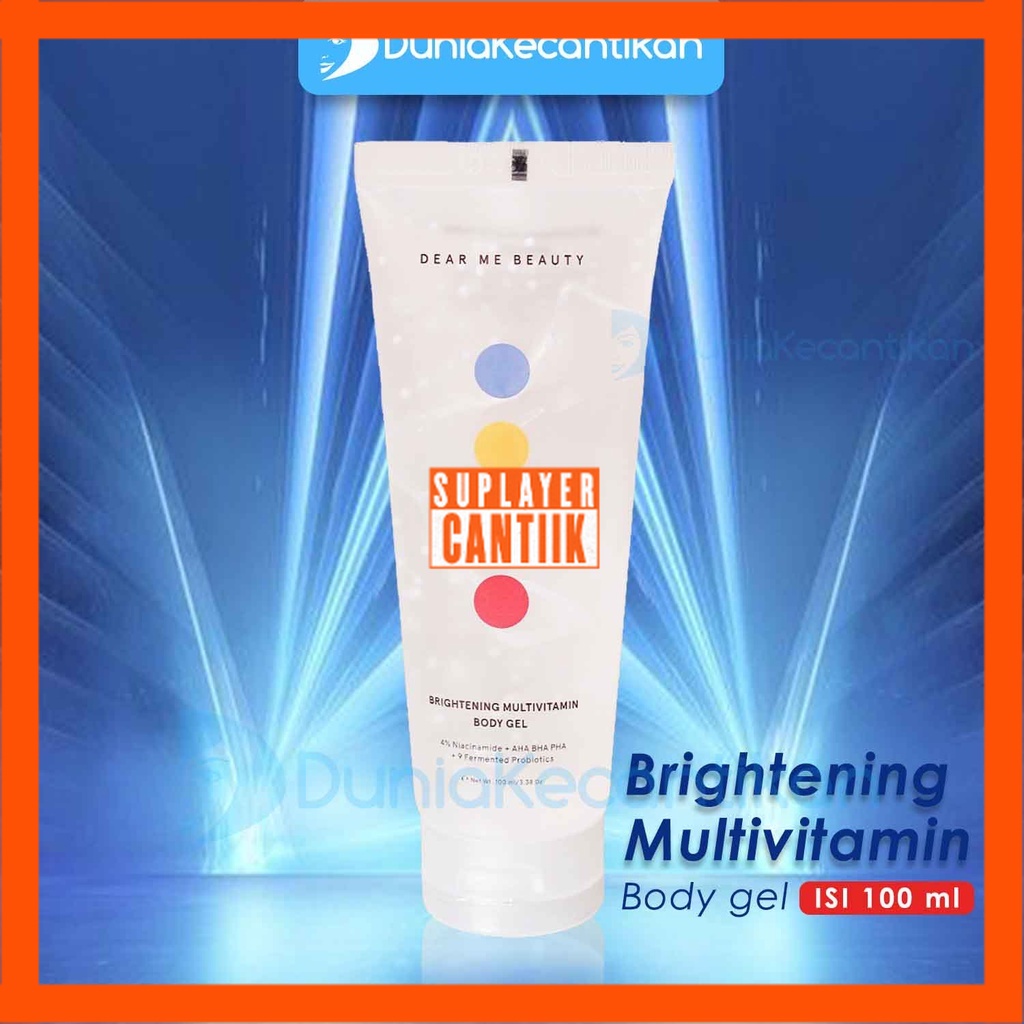 Jual Dear Me Beauty Brightening Multivitamin Body Gel 100ml Pelembab