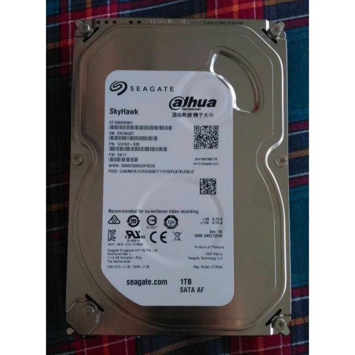 Jual Hard Disk Seagate Skyhawk Tb Sata Internal Khusus Cctv Dvr Hd