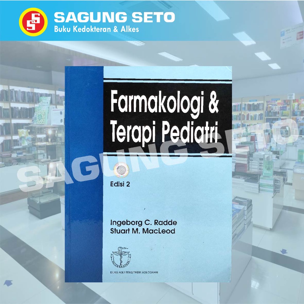 Jual BUKU FARMAKOLOGI & TERAPI PEDIATRI E-2 - INGEBORG C.RADDE / EGC ...