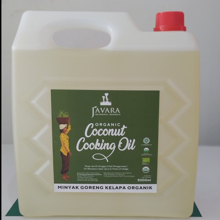 Jual JAVARA Coconut Cooking Oil (CCO) Minyak Kelapa 5 Liter | Shopee ...