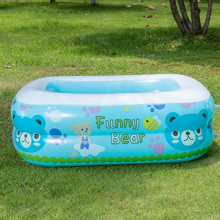 Jual Kolam Renang Anak Tiup Jumbo 3 Ring 150*105*50 Cm/Kolam Mandi Bola ...