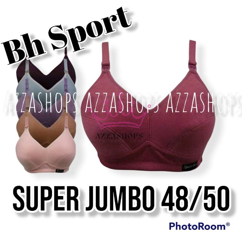 Jual Sport Bra Super Jumbo Size 44 46 48 50 Big Size Bh Wanita Premium Di  Seller Indozone - Jarakan, Kab. Tulungagung