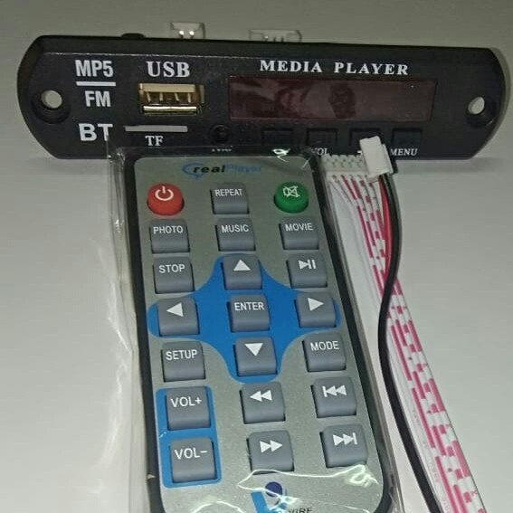 Jual Rakitan Kit MP5 Player + Bluetooth+ Remote merupakan rakitan siap ...
