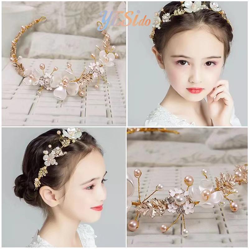 Jual COD Peri Super Daun Bunga Karangan Bunga Bando Rambut Mutiara ...