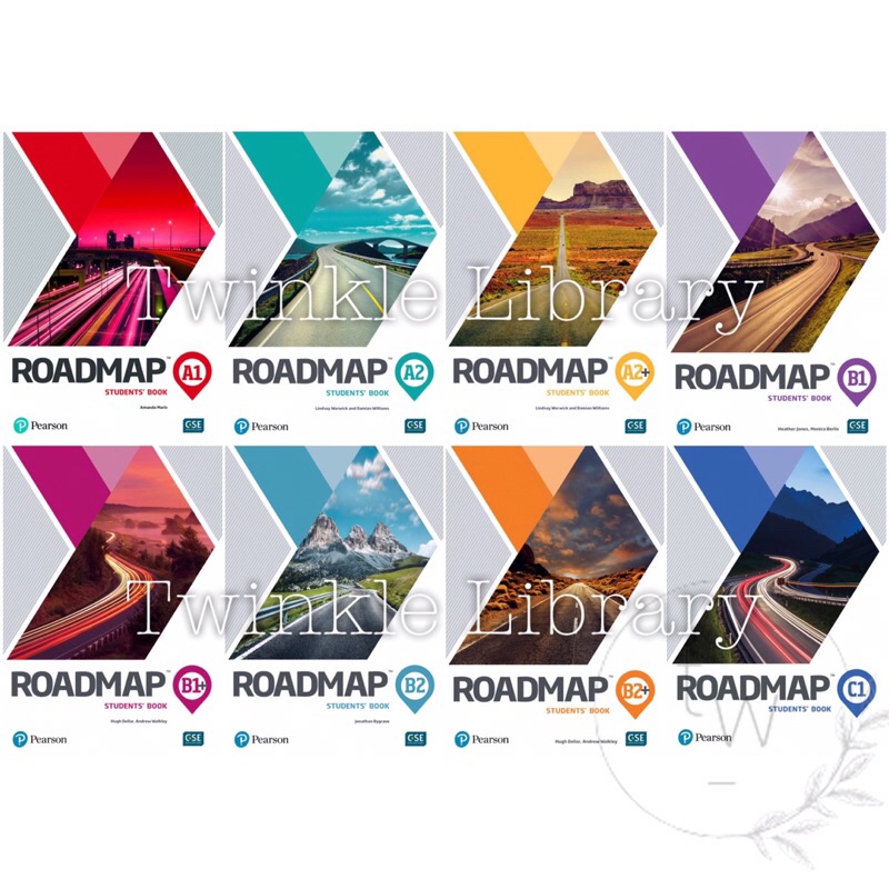 Jual Roadmap A1 A2 A2+ B1 B1+ B2 B2+ C1 Student’s Book / Workbook ...