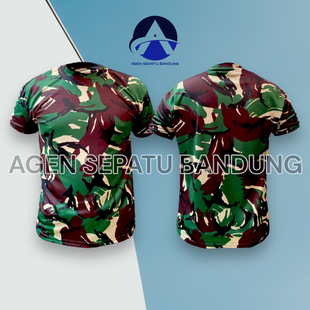 Jual Kaos Loreng Tni Ad Malvinas Baju Kaos Loreng Tni Bahan Dryfit Murah Berkualitas Shopee