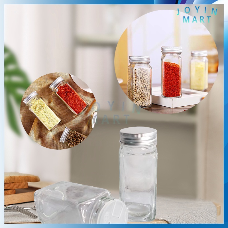 Jual BOTOL KACA / SPICES JAR / BOTOL BUMBU DAPUR TABUR KACA / LADA CABE ...