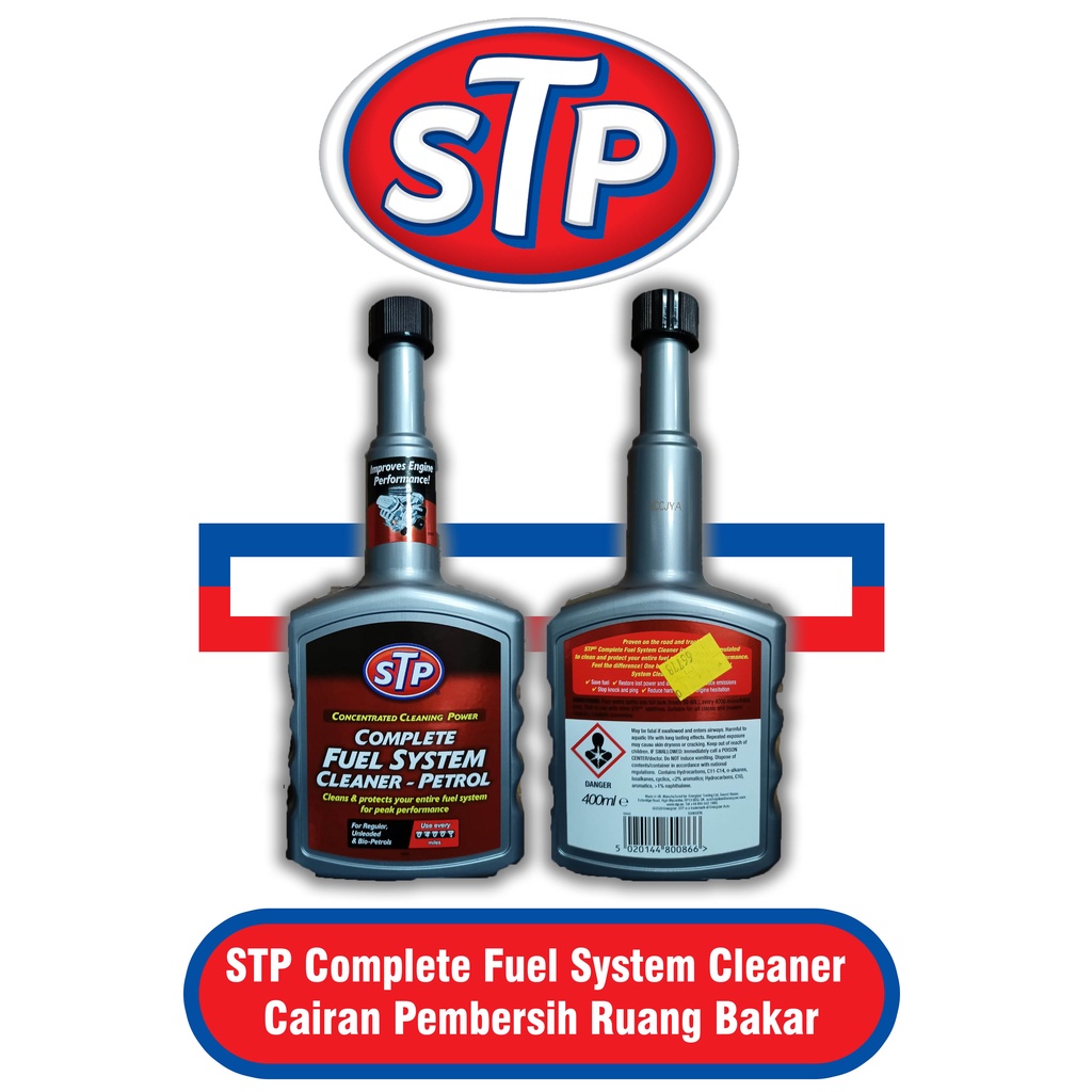 Jual STP Complete Fuel System Cleaner Cairan Pembersih Ruang Bakar