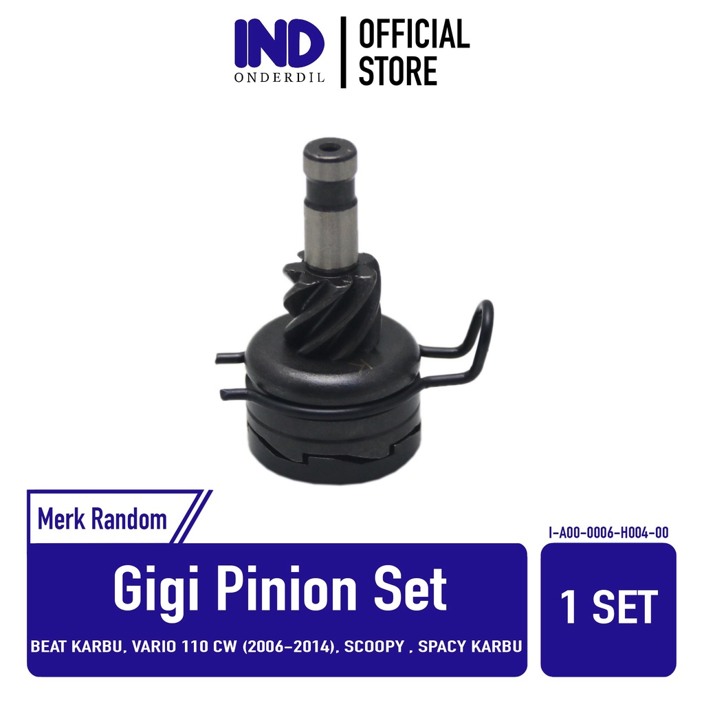 Jual GigiGear Pinion Kick StarterStater Vario 110 CW & Beat Karbu