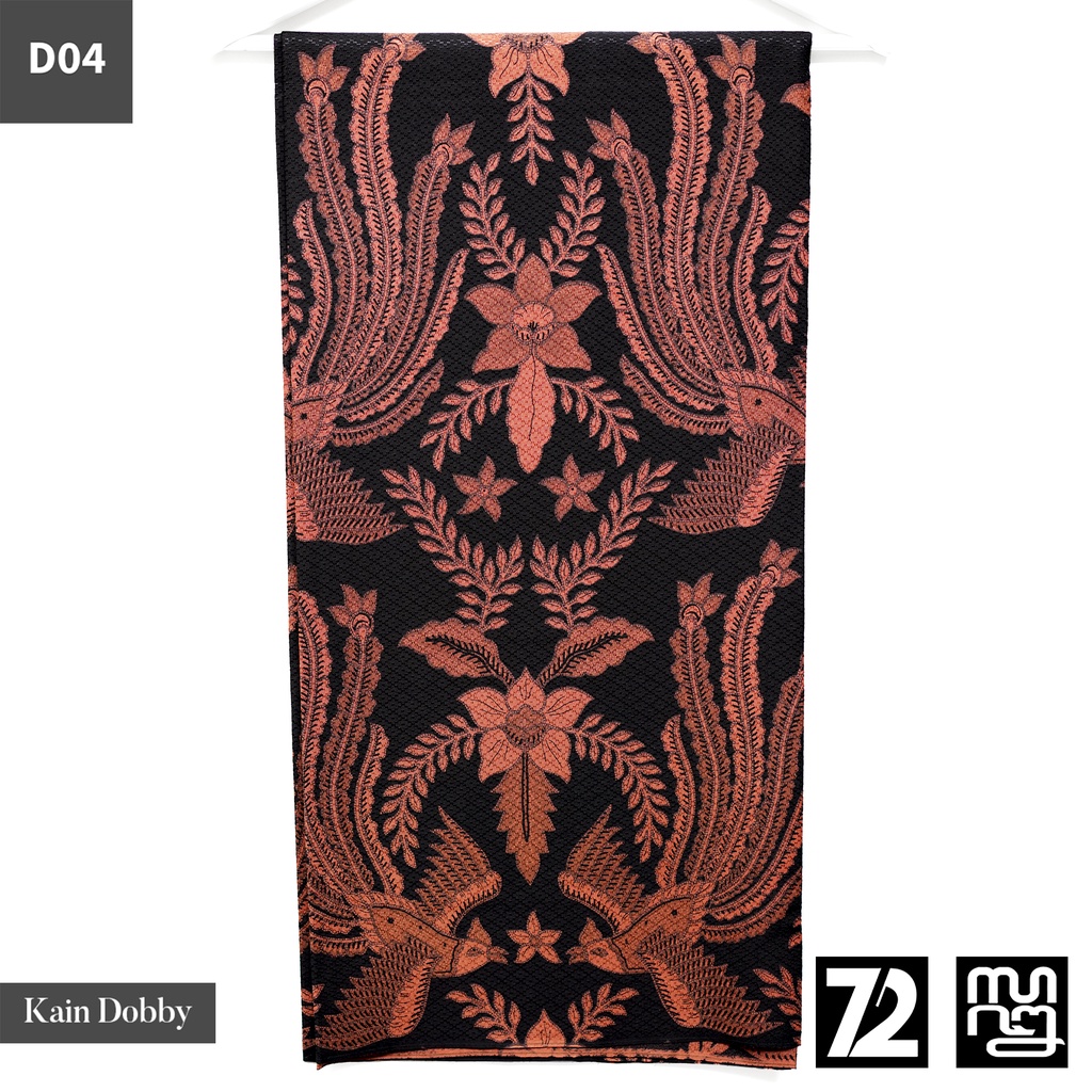 Jual BAHAN BATIK PREMIUM Dobby Dobi Dobbi Dolbi Motif Burung Warna ...