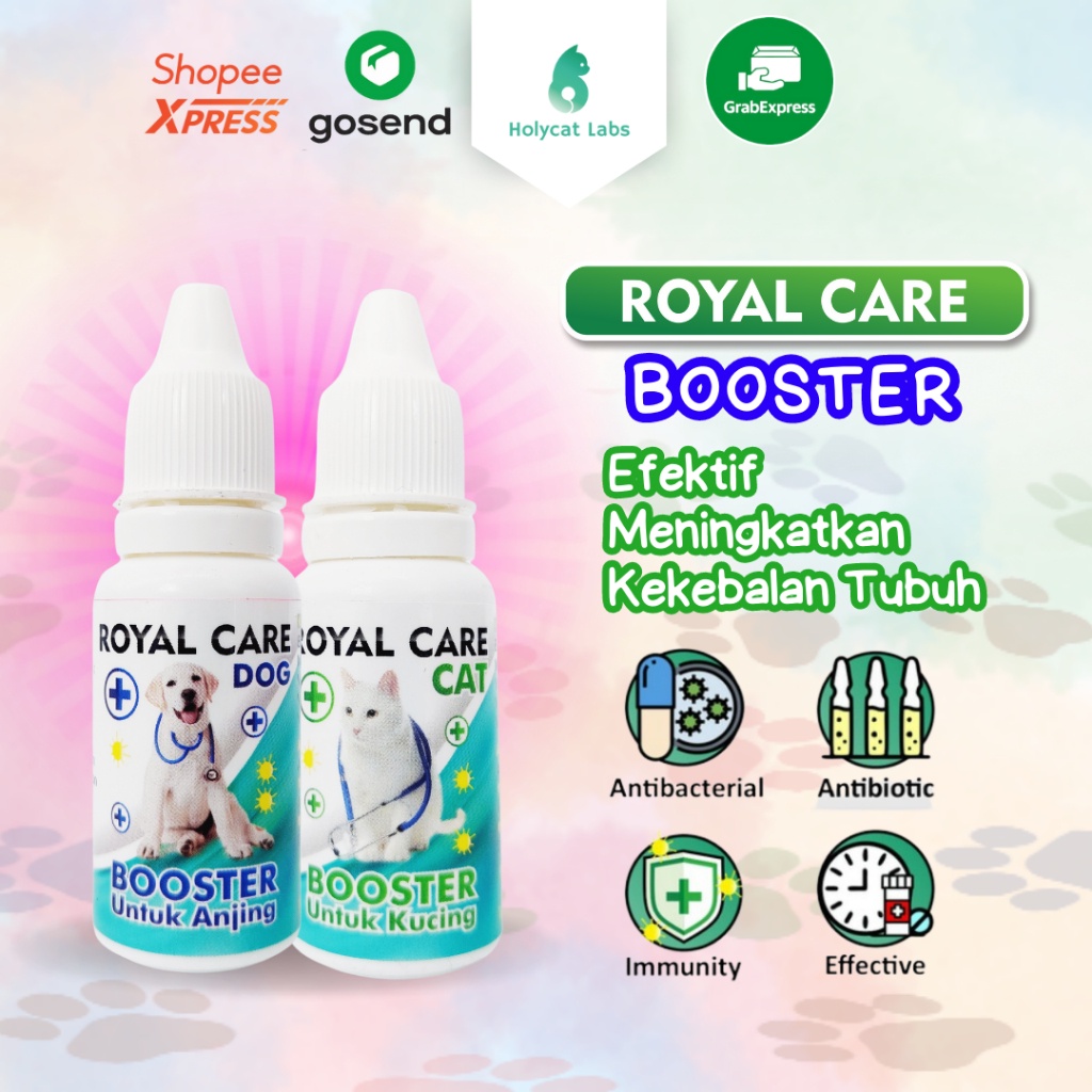 Jual Royal Care Vitamin Imun Booster Kucing Anjing Ml Vitamin Imunitas Daya Tahan Tubuh Kucing