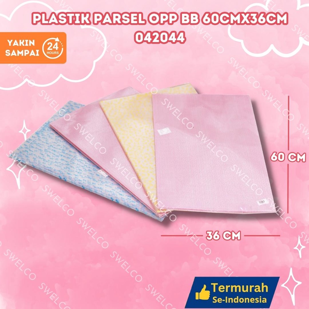 Jual Plastik Opp Flower Ukuran 36x60cm Plastik Parcel Plastik Snak ...