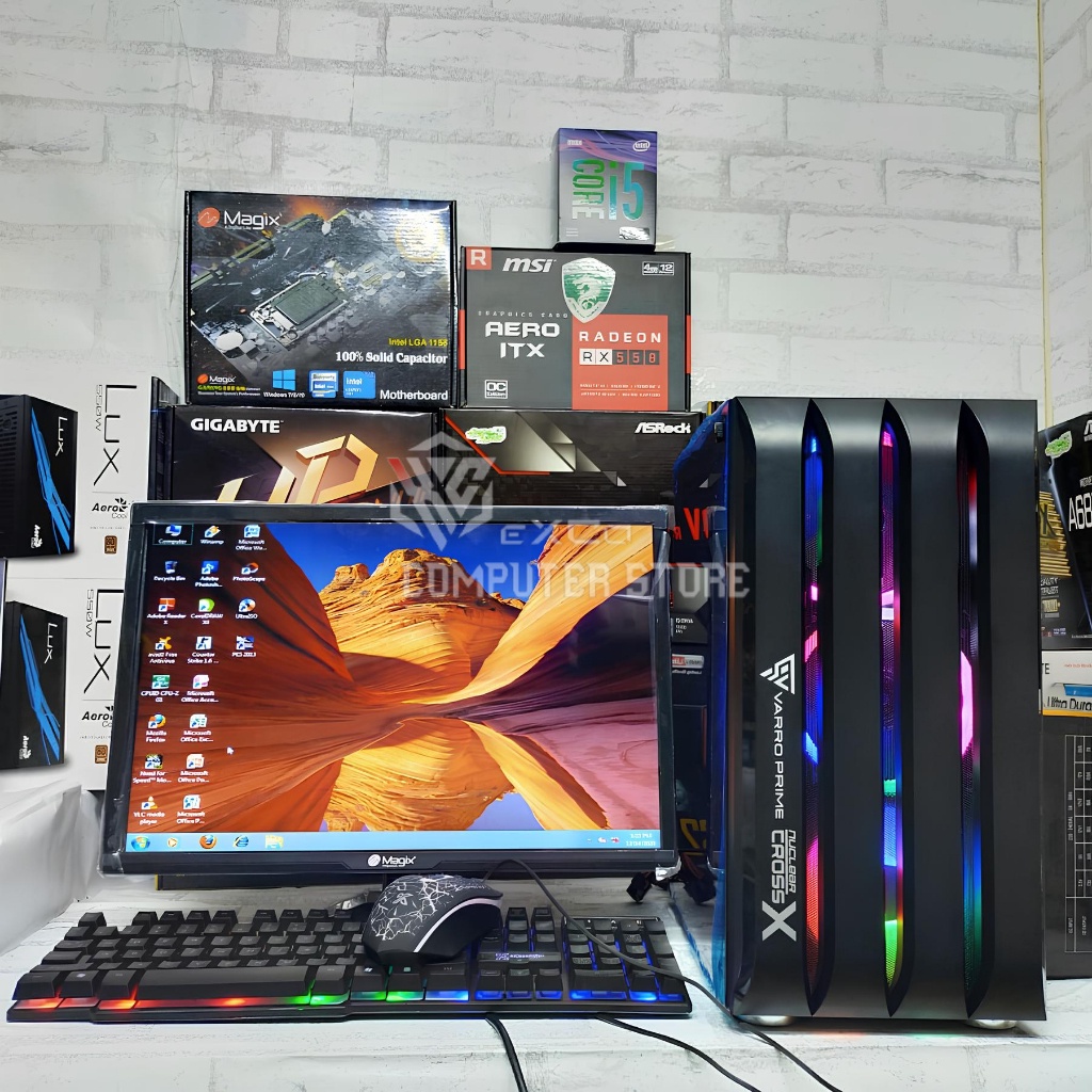 Jual Pc Gaming Editing Core I Ram Gb Ssd Gb Rakitan Termurah