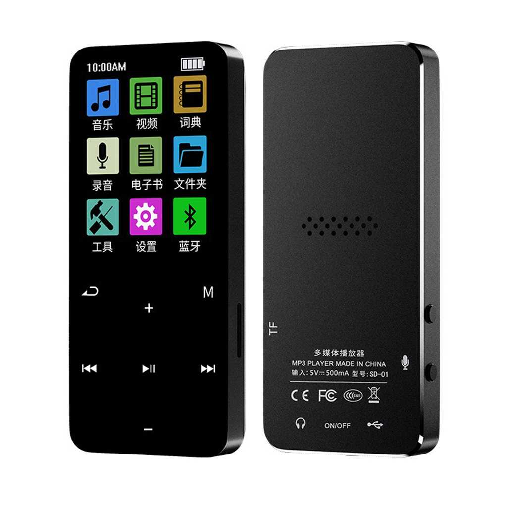 Jual [ COD ] Woramy MP3 Digital Audio Player MP4 1.77 Inch Bluetooth 4. ...