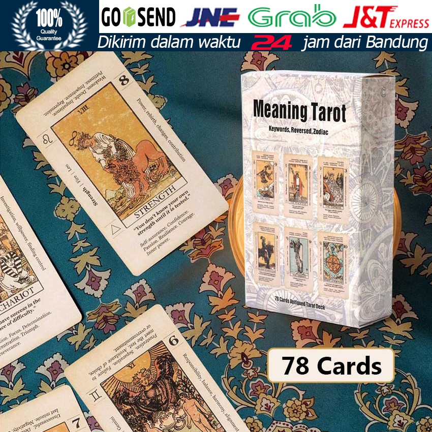 Jual Arti Kartu Tarot Untuk Ramalan Misterius / Ramalan Tarot / Kartu