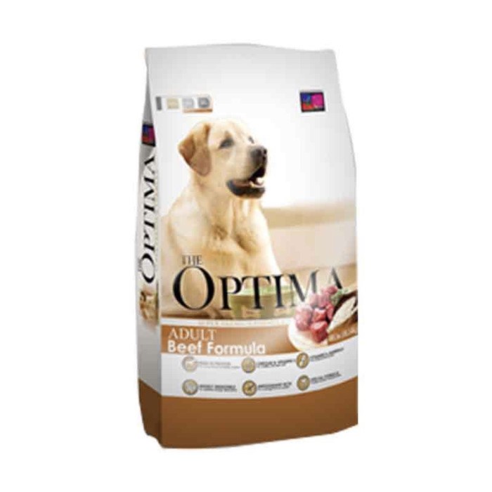 Jual Optima adult dog food beef repack 1 kg Shopee Indonesia