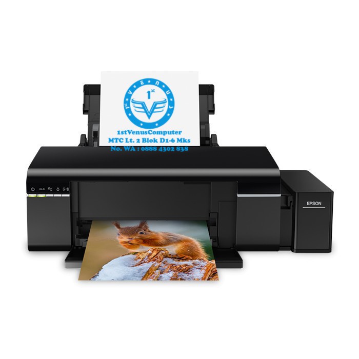 Jual PRINTER EPSON L805 WIFI PHOTO A4 INK TANK PRINT ONLY GARANSI RESMI ...