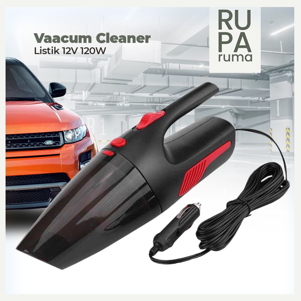 Jual Vacuum Cleaner Mobil Alat Penyedot Debu Kotoran Praktis Efektif Listrik 12v 120w Shopee 9518