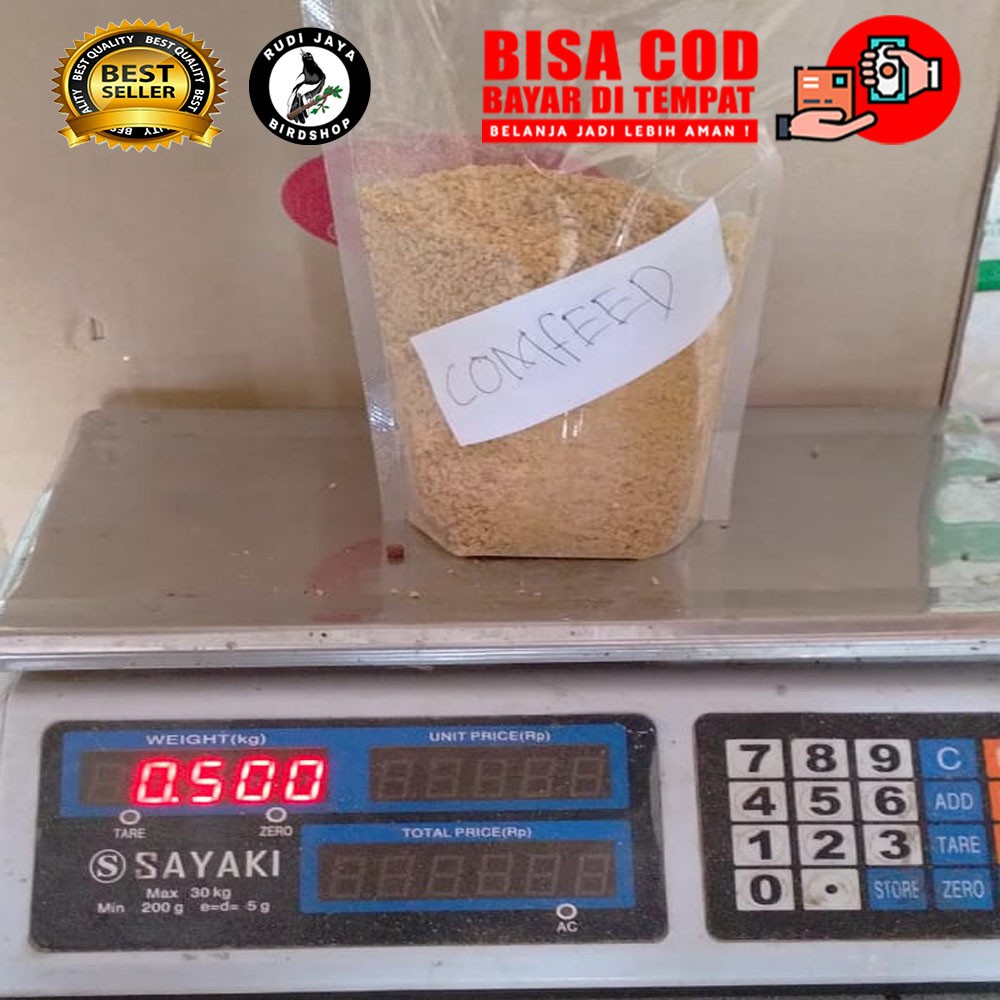 Jual JUAL BR COMFEED 500 GRAM BROILER CRUMBLE VOER PAKAN MAKANAN AYAM ...