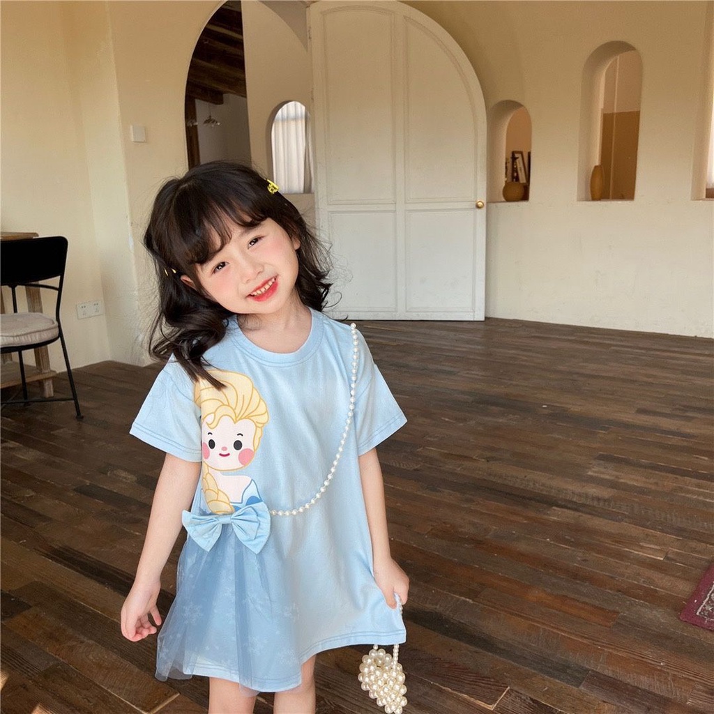 Jual [PRINCESS KESLI] 1-11 Tahun Dress Kaos Princess Baju Anak ...
