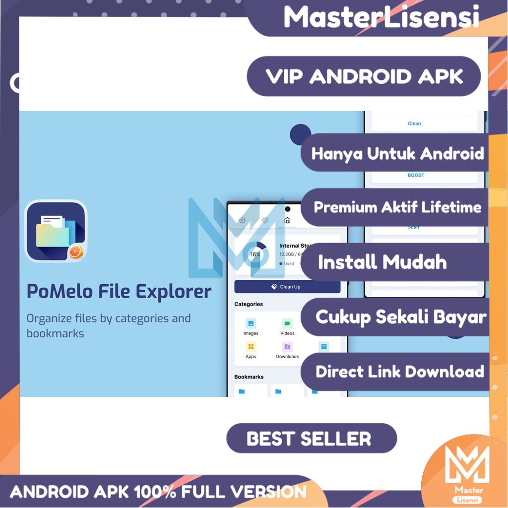 Jual PoMelo File Explorer Lifetime APK (Pro Unlocked) Shopee Indonesia