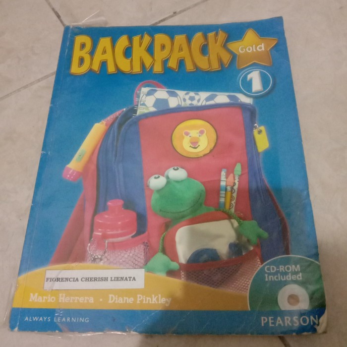 Jual BUKU BACKPACK GOLD 1 PEARSON / SD KELAS 1 / TANPA CD / SESUAI FOTO ...