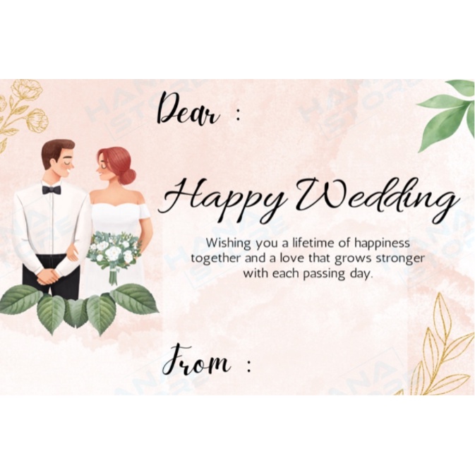 Jual KARTU UCAPAN PERNIKAH dan kartu ulang tahun | Shopee Indonesia