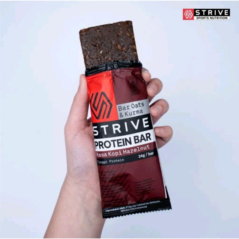 Jual VEGAN PROTEIN BARS 24g Protein per Bar BY STRIVE NUTRITION Healthy