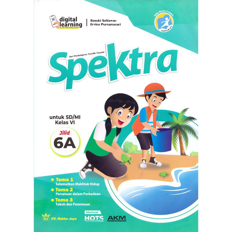 Jual Spektra Jilid 6a Seri Pembelajaran Tematik Terpadu Kelas 6 Shopee Indonesia