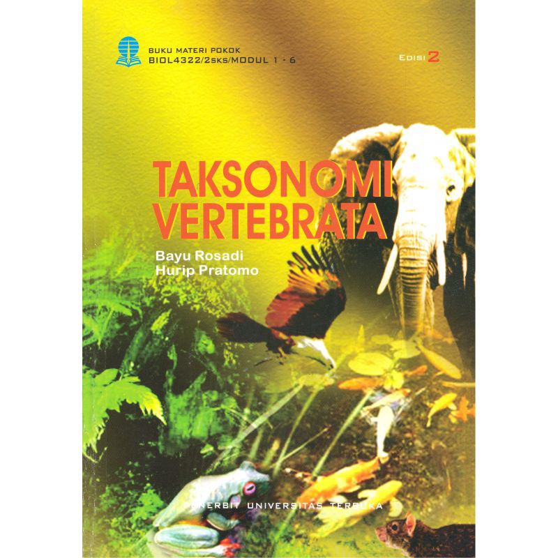 Jual TAKSONOMI VERTEBRATA _ Bayu Rosadi | Shopee Indonesia