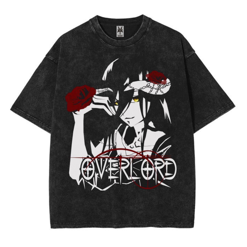 Jual Kaos Oversize Anime Overlord Albedo The Power Washed Washing Vintage Tee Shopee Indonesia 8913