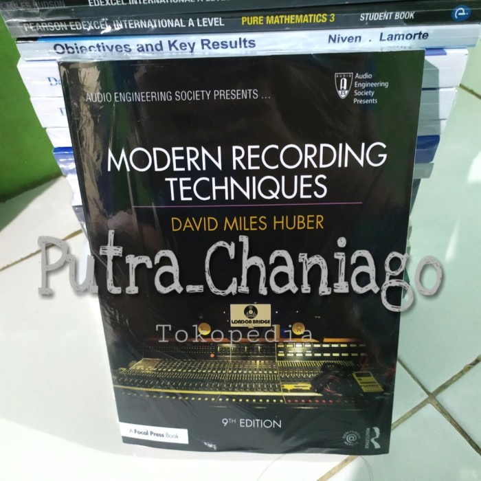 Jual Buku Modern Recording Techniques 9th Edition by David Miles Huber ...