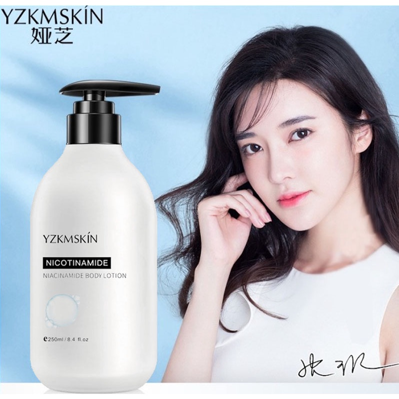 Jual Body Lotion Korea Yzkmskin Pemutih Badan Seluruh Tubuh Niacinamide