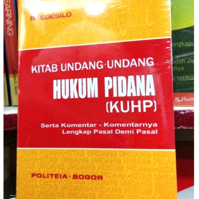 Jual KUHP Kitab Undang Undang Hukum Pidana R Soesilo | Shopee Indonesia