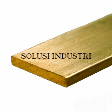 Jual plat strip kuningan 5 mm x 20 mm x 10 cm - kuningan strip plat ...