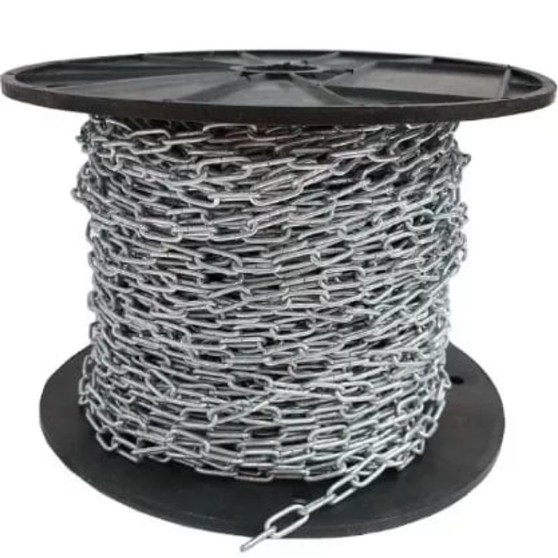 Jual 10 METER Rantai Besi Kapal 1/4 inch MITEC Rante Pengamanan Gembok ...
