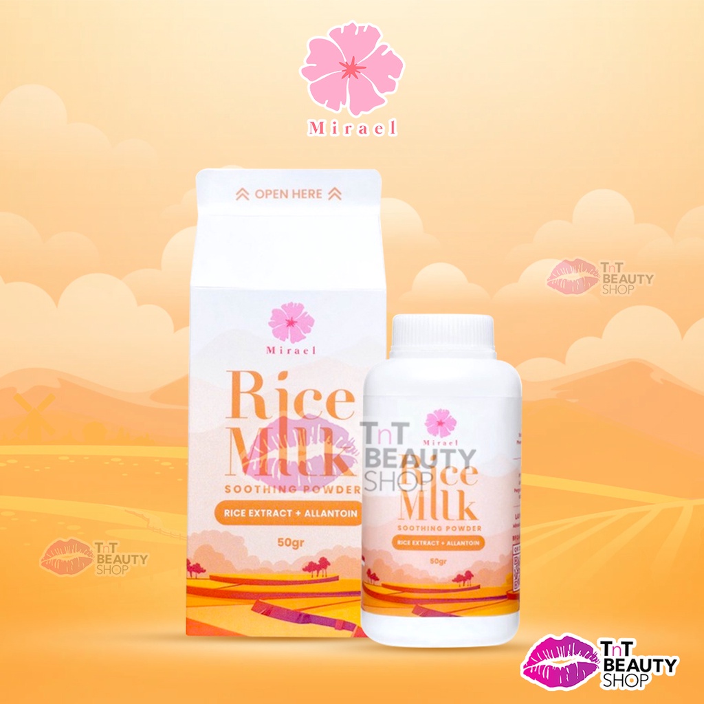 Jual MIRAEL Soothing Rice Milk Waxing Powder 50gr | TnT Beauty Shop ...