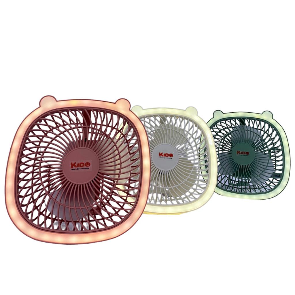 Jual KIPAS ANGIN MULTIFUNGSI DENGAN LAMPU LED PORTABLE/MINIFAN PORTABLE ...
