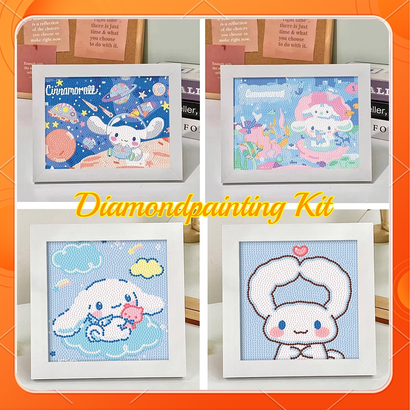 Jual Cinnamoroll Diamond Painting Sanrio Edition Bingkai Foto Cartoon