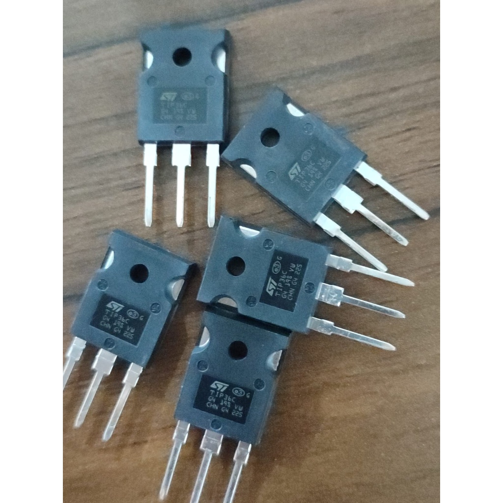 Jual Transistor TIP36 TIP 36 TIP 36C MERK ST (HARGA PER 1 PCS) | Shopee ...