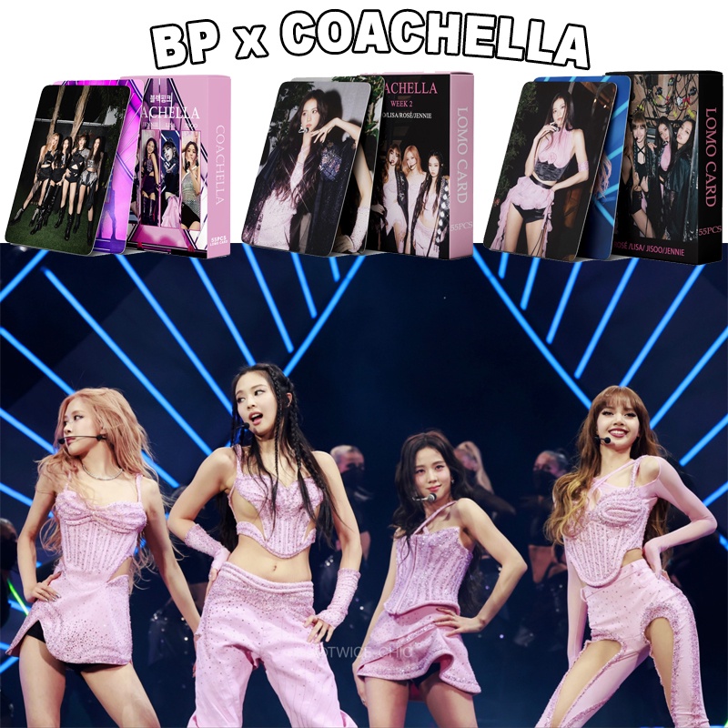 Jual 55pcs KPOP Blackpink Coachella Photocards 2023 Poster Album Konser ...