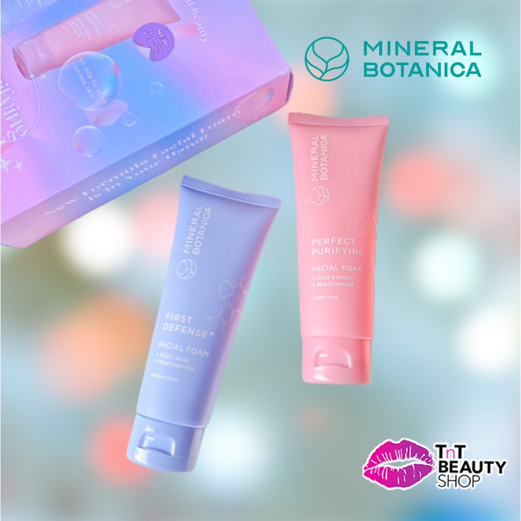 Jual Mineral Botanica Facial Foam Series 100g Perfect Purifying