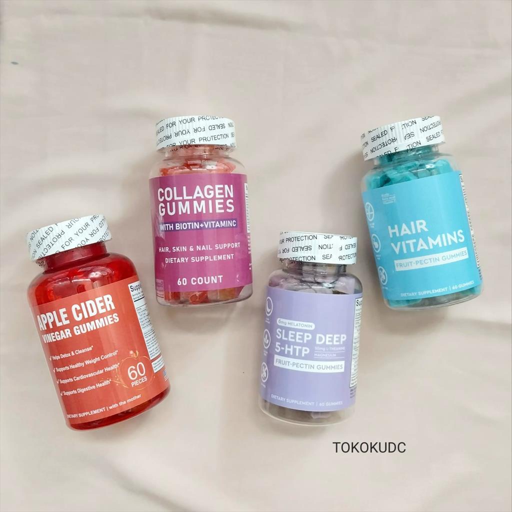 Jual GUMMIES COLLAGEN / SLEEP DEEP / HAIR VITAMINS / APPLE CIDER