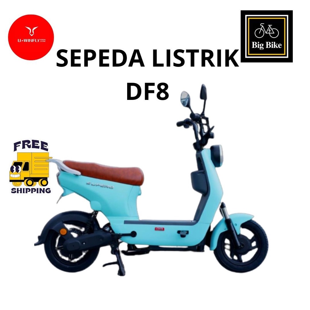 Jual SEPEDA LISTRIK MOTOR LISTRIK DF8 UWINFLY DF 8 S DRAGONFLY 8