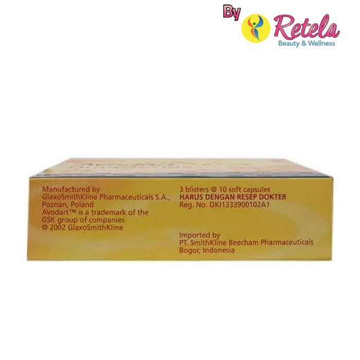 Jual Avodart 0,5 Mg Kapsul (1 Strip Isi 10 Kapsul) | Shopee Indonesia