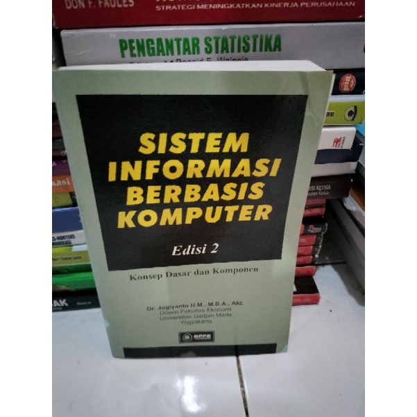 Jual Sistem Informasi Berbasis Komputer Edisi 2 Dr Jogiyanto | Shopee ...